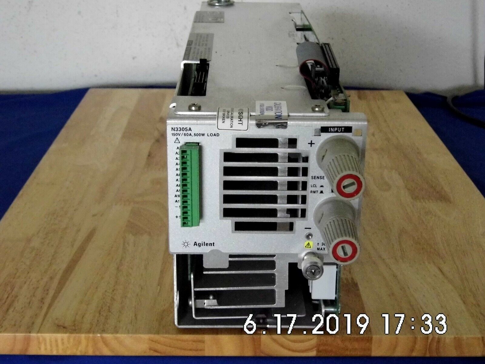 N3305A 150V 60A 500W Electronic Load (5 in stock) 30 day warranty N3305A 150V 60A 500W Electronic Load (5 in stock) 30 day warranty